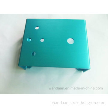 OEM Spare Part Metal Sheet Stamping Cover with Anodized Color